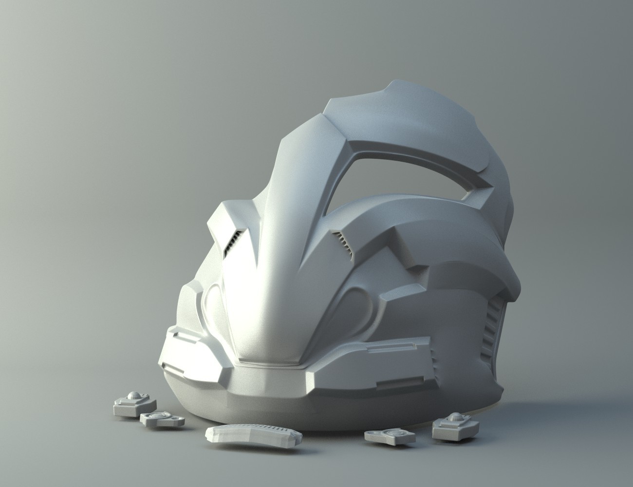 SWTOR Arcann Mask 3D print model