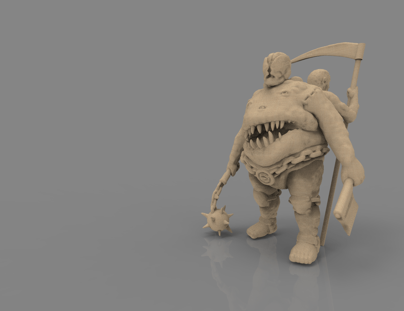 Pirfes figure 3D print model