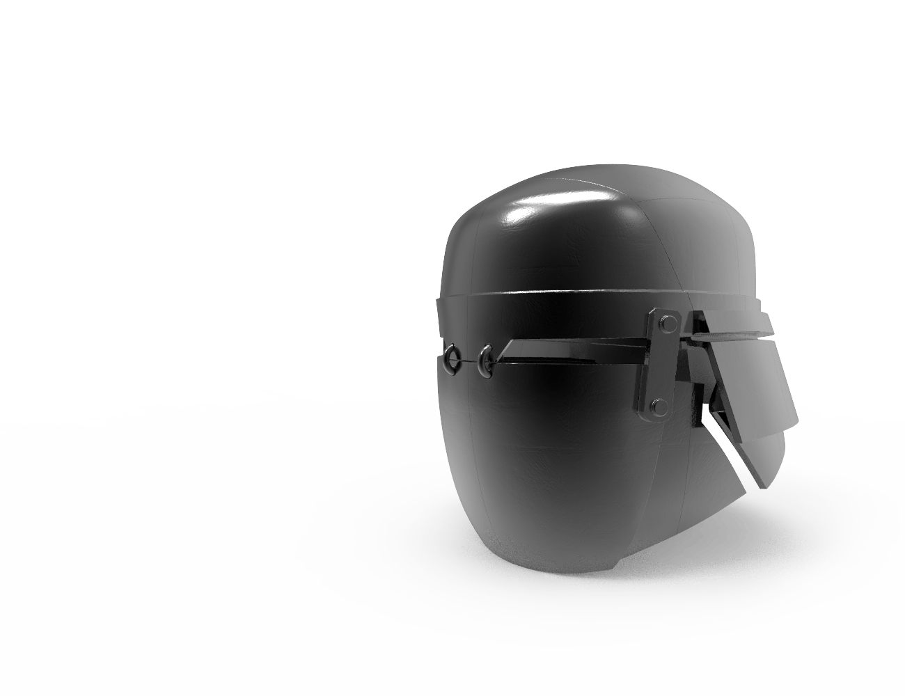 Heavy helmet - Knights of Ren - Star Wars universe 3D print model