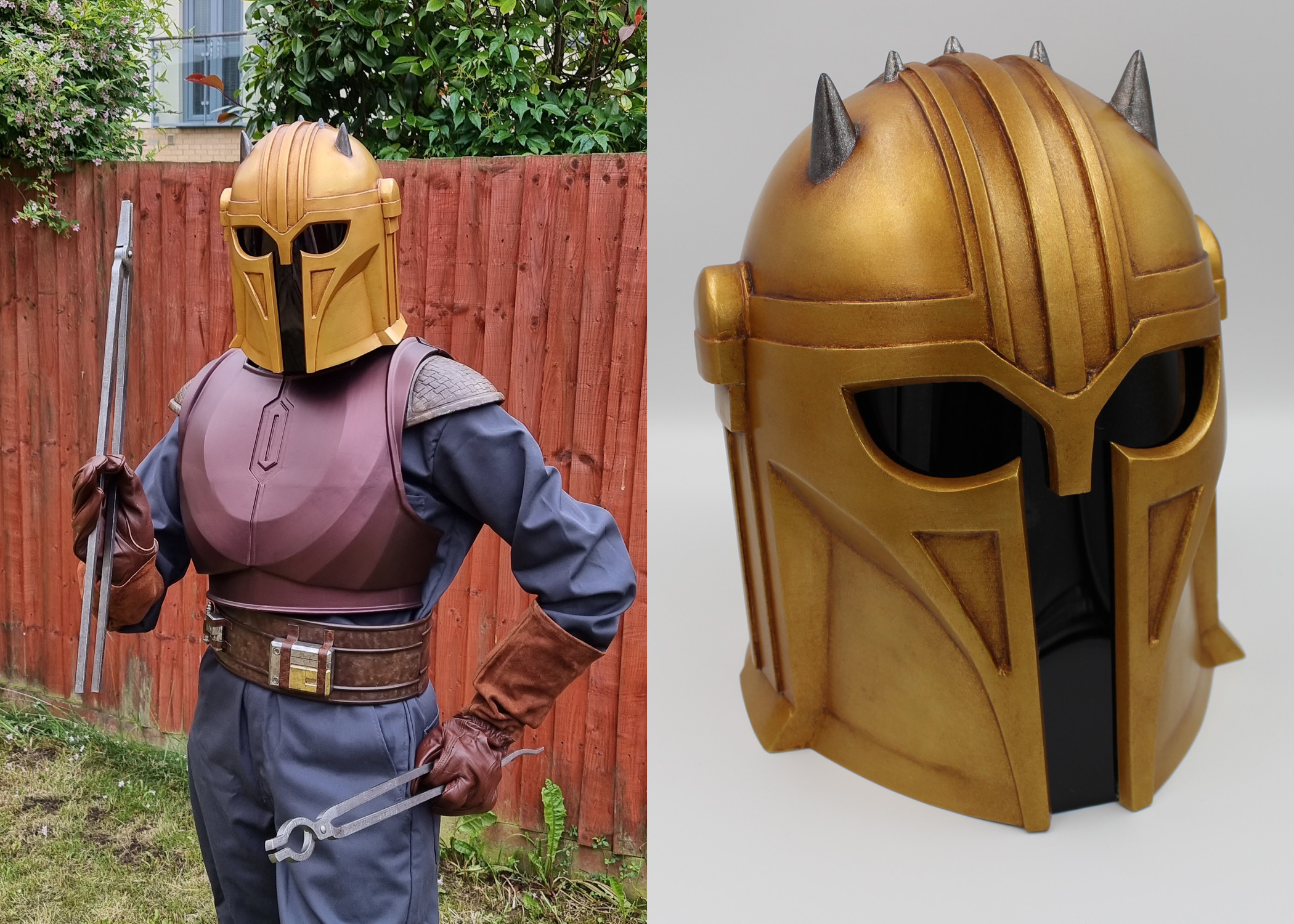 armorer mandalorian 3d model cosplay